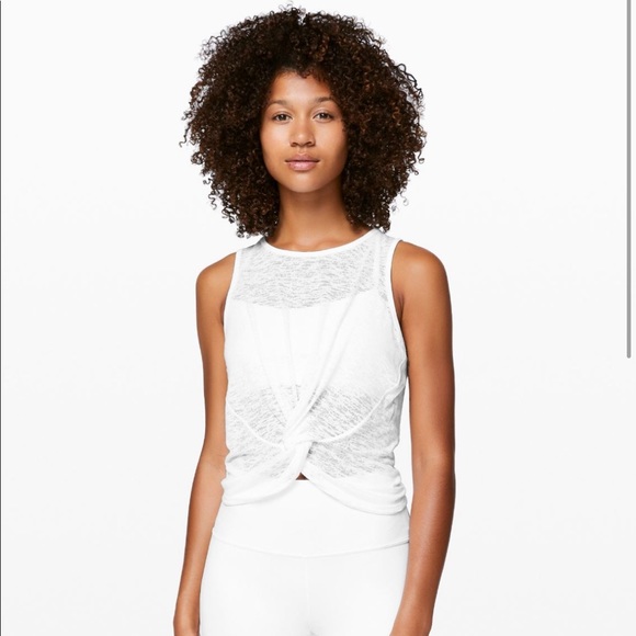 lululemon athletica Tops - Lululemon Breeze Through Twist Tank